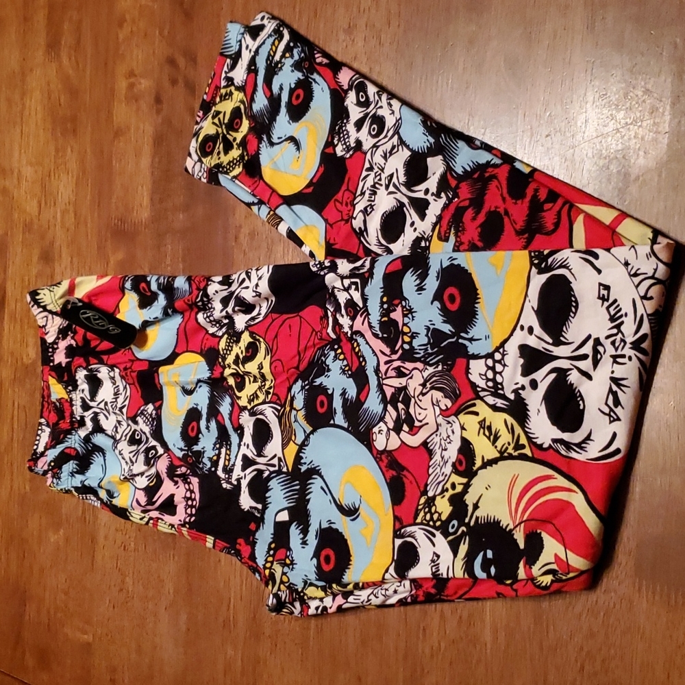 Women's Full-length Skull Leggings